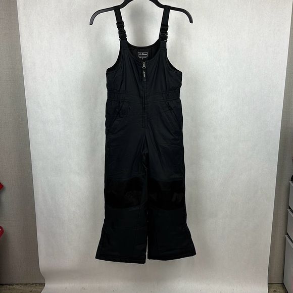 L.L. Bean Other Ll Bean Kids Ski Bibs Sz 8 Snow Overalls Black
